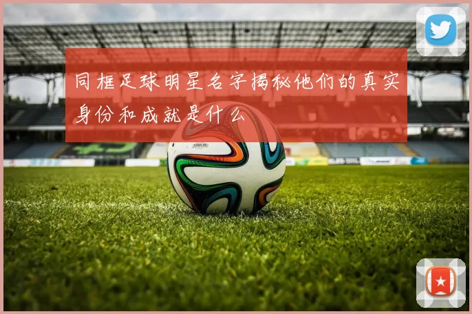 同框足球明星名字揭秘他们的真实身份和成就是什么