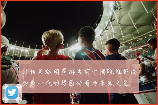 川传足球明星排名前十揭晓谁将成为新一代的绿茵传奇与未来之星